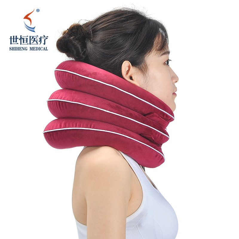 Crystal velvet soft neck support brace