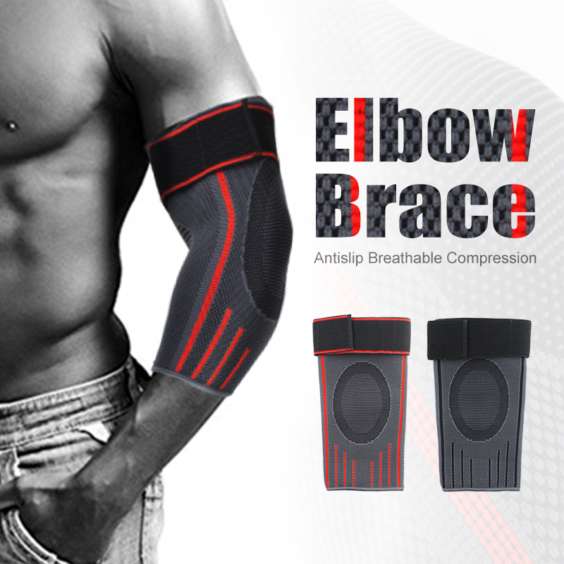 Strength strap fitness elbow support brace