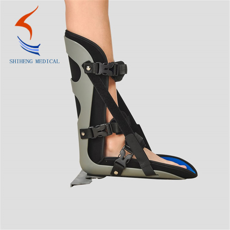 Inkxaso ye-Orthopedic Foot Ankle i-Adjustable Brace yokusetyenziswa kwezonyango