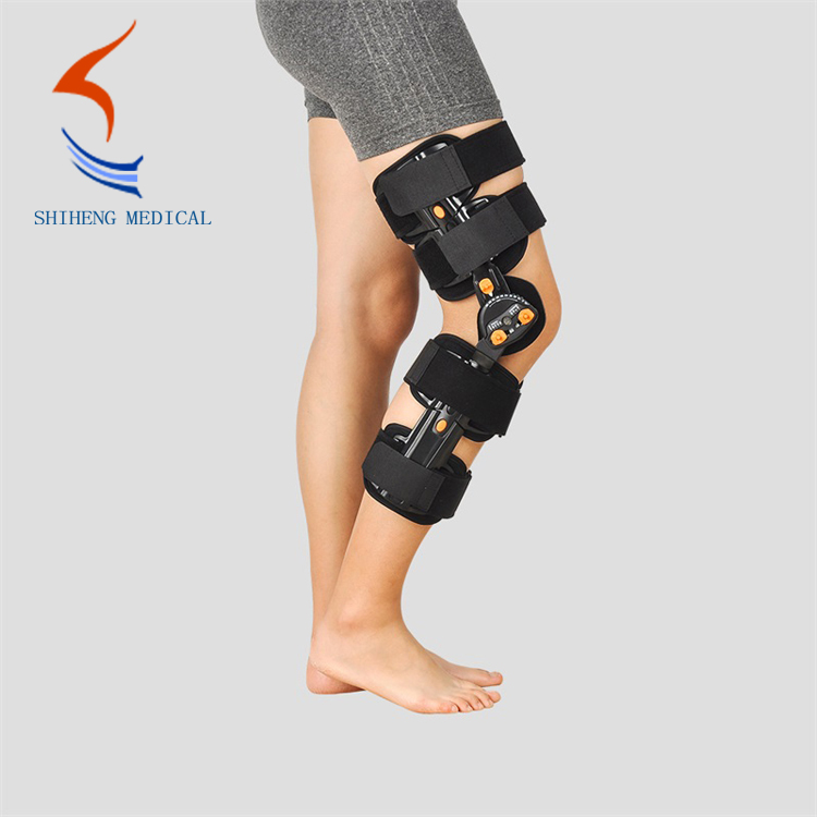 Orthopedic lub hauv caug txhawb adjustable hinged lub hauv caug brace