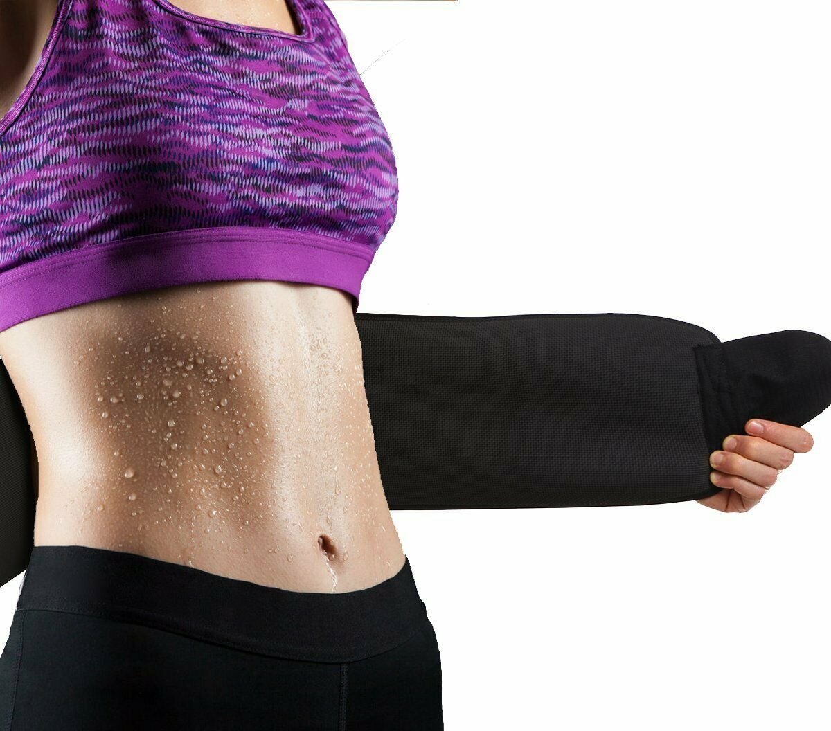 Neoprene Waist Sweat Belt Wholesale Exercise Bodybuilding Neoprene Lumbar  Slimming Tummy Weight Loss Sweat Belt - China Knee Brace and Lumbar Support  price