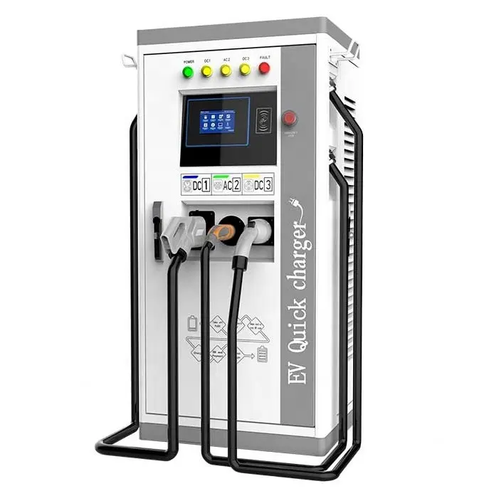 DC-120A/B Floor-Standing Integrated Three-Charging Plug Electric DC Charging Station: The Electric Vehicle Charging Revolution