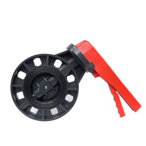 Lowest Price for Triclamp Butterfly Valve - UPVC Butterfly Valve – Hongbang