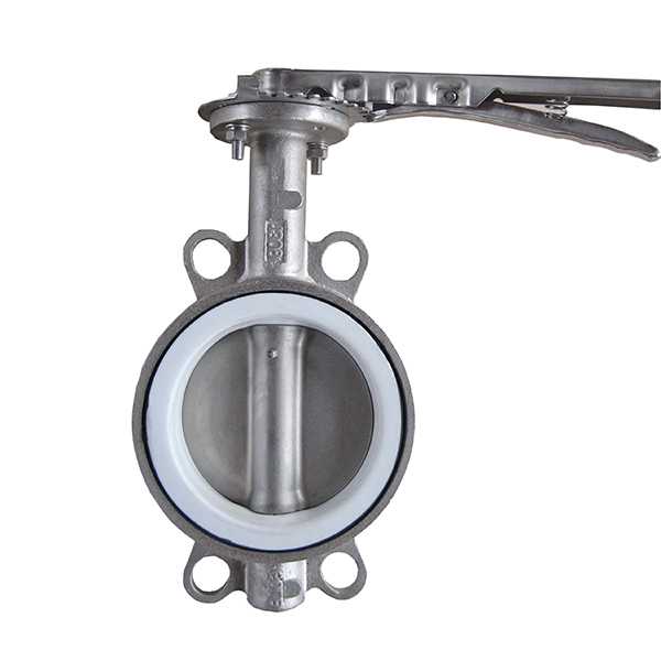stainless steel wafer butterfly valve