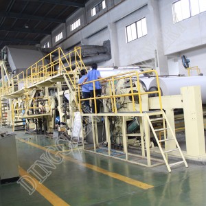 Ivory coated board paper production line
