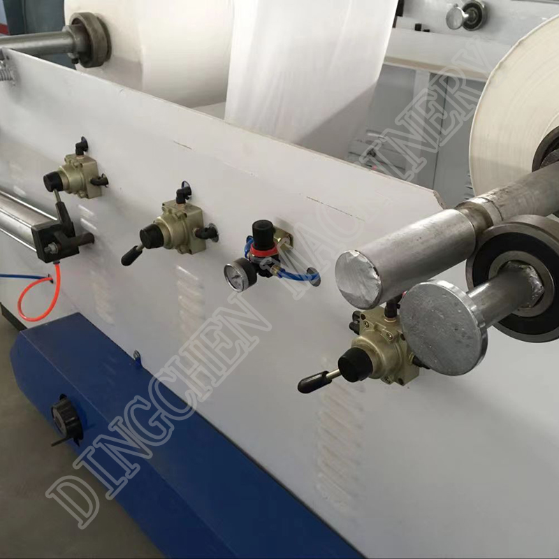 Good Quality Paper Converting Machine - 2800/3000/3500 high speed toilet paper rewinding machine  – Dingchen