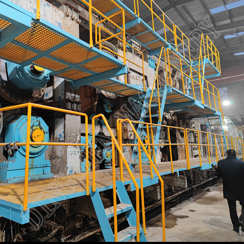 2700mm 80TPD duplex and cardboard paper production line in Egypt