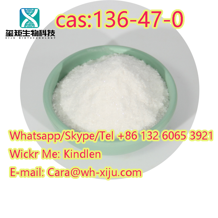 Factory supply Tetracaine hydrochloride CAS 136-47-0 Whatsapp/Tel/skype: +86 132 6065 3921