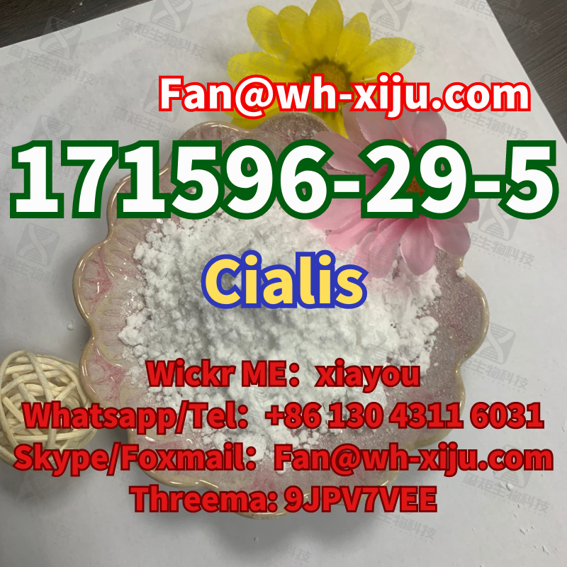 Cialis 99.8% High Purity Cialis Factory CAS 171596-29-5 Cialis with Safe Delivery Tildenafil CAS 171596-29-5