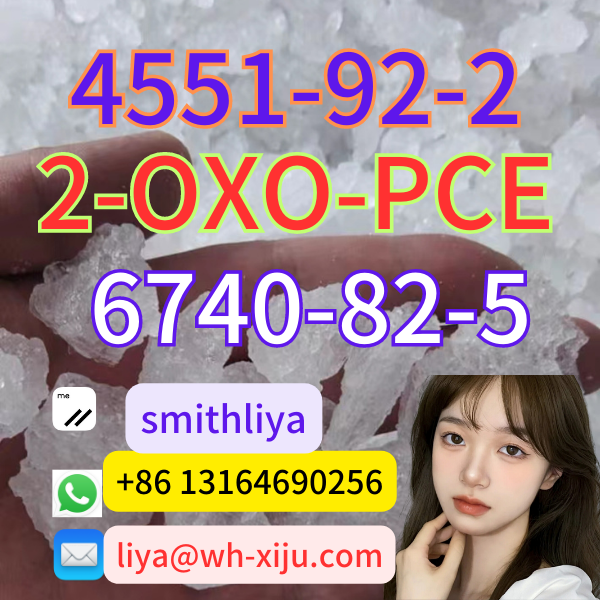 CAS 6740-82-5/CAS 4551-92-2 2-OXO-PCE Hot Selling Whatsapp/Tel:+86 13164690256 Skype/Foxmail:liya@wh-xiju.com