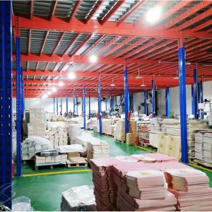 1 to 2 Levels Heavy duty warehouse mezzanine systems for industrial storage