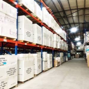 Warehouse pallet industrial storage racks