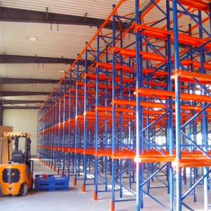 Warehouse pallet storage racking system heavy duty drive in racks