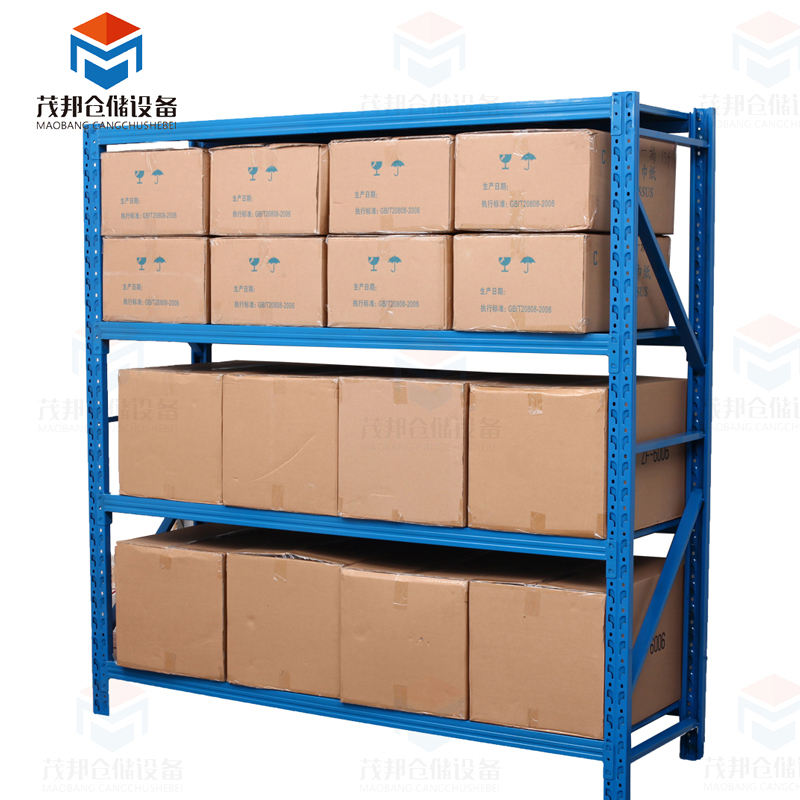 Light duty industrial 4 layers steel widespan warehouse medium shelves rack Featured Image