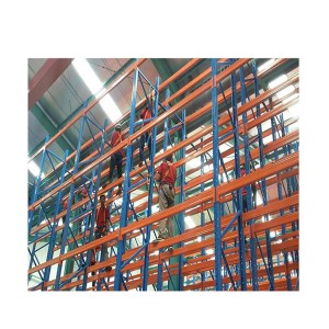 Warehouse storage selective heavy pallet racks
