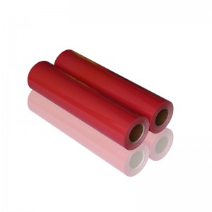 Colorful heat transfer reflective sheeting