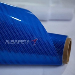 factory customized Hi Vis Yellow Reflective Tape - Engineering grade prismatic reflective sheeting – Alsafety