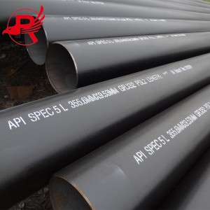 Línea de tubería de aceite Tubería de acero sin costura API 5L ASTM A106 A53