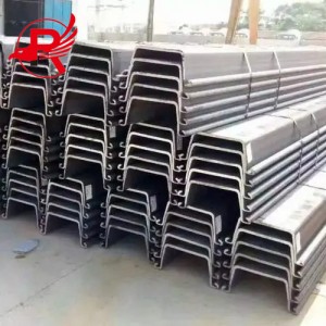 China Supplier Yokwanira Stock Hot Anagudubuza U Type Steel Sheet Milu