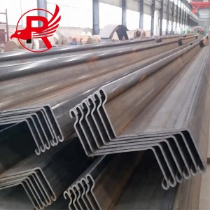 Steel Manufacturing Type Supplier Rolled Cold rolled Larssen China Larsen Z Sheet Pile Size