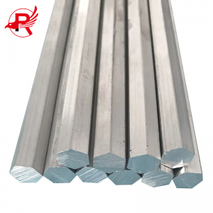 Kina leverandør Ekstruderet sekskantet aluminiumsstang Lang sekskantstang 12 mm 2016 astm 233