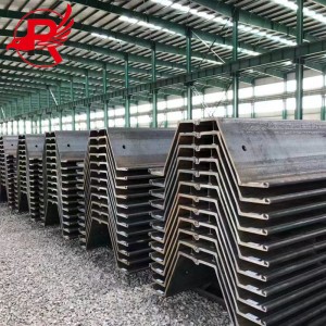 Hot Rolled Larsen Steel Sheet PZ karazana Steel Piles Factory Vidiny ambongadiny 400x100x10.5
