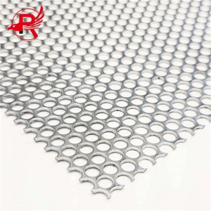 Factory Premium Quality and Low Price Perforated Stainless Steel Plate for Decoration 1.4mm Hole Stainless Steel Punched Plate