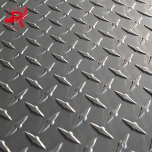 Вруће ваљана угљична стандардна челична карирана плоча К235Б провјерена челична плоча/дијамантска плоча