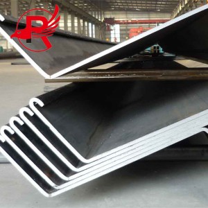 Pila fría de alta calidad de la tubería de acero de Tablestacas Sy295 400×100 en forma de Z