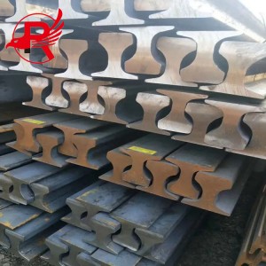 Høykvalitets industriskinne JIS Standard stålskinne 9kg jernbanestålskinne