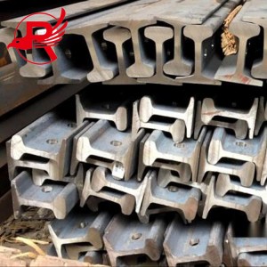 Rautatien DIN-standardi teräskisko Heavy Factory Price Paras laatu kiskot Track Metal Railway