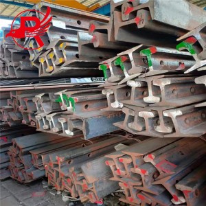 JIS Standard Steel Rail/Heavy Rail/Crane Rail Factory Τιμή Ράγες Καλύτερης Ποιότητας Σιδηροτροχιές Scrap Rail Μεταλλικό Railway Rail Steel