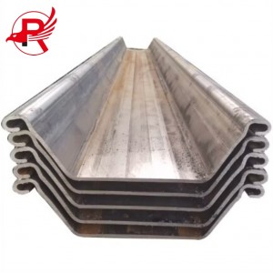 ASTM A572 6 mm 600X355X7mm U Hot Rolled Sheet Carbon Steel Sheet Pile
