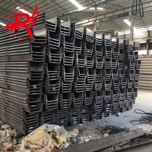 Sy290, Sy390 JIS A5528 400X100X10.5mm Type 2 U Type Steel Sheet Pile for Construction