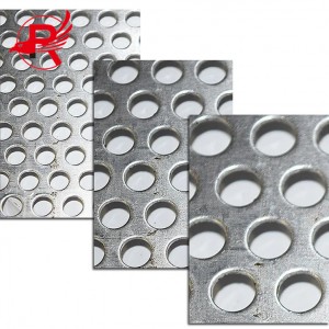 Placa de acero inoxidable perforada de alta calidad y bajo precio de fábrica para decoración Placa perforada de acero inoxidable con orificio de 1,4 mm