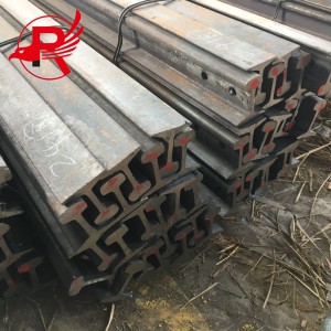 Rail Track Heavy Steel Rail pikeun Standar Railway Track