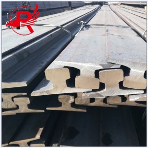 ISCOR Çelik Raylı Endüstriyel Standartlar Demiryolu Hafif Ağır Vinç Çelik Raylar