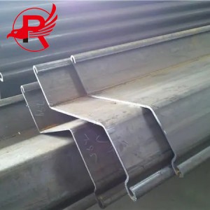 Fabricant de palplanches en acier à froid Sy295 Type 2 Z Palplanches en acier