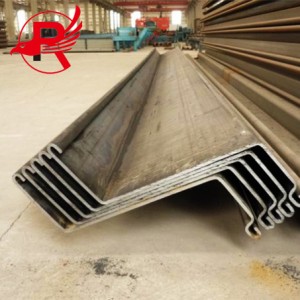 High Quality Cold Z-Shape Sheet Piling Sy295 400×100 Steel Pipe Pile