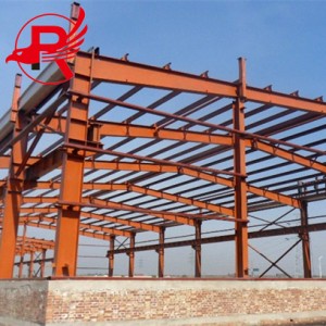 سازه فولادی مصالح ساختمانی پیش ساخته انبار کارخانه