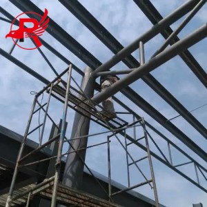 Gas Station Construction Steel Structure Para sa Petrol Station Canopies
