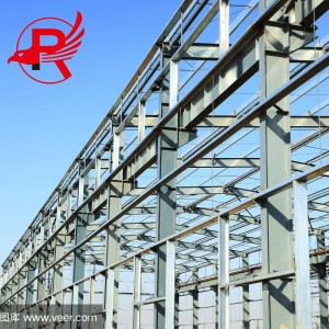 Брза изградба зграда Монтажни челични магацин работилница Хангар челична конструкција