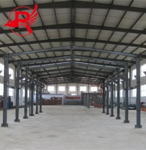Steel Structure Tsev Warehouse / Rhiav rau Industrial Siv