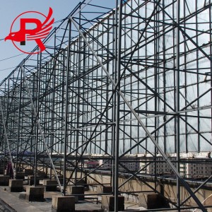 Benotzerdefinéiert Pre-Engineerd Prefabrizéiert Stol Struktur Gebai Lager / Workshop fir Industriebau