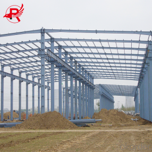 Prefabricated Steel Structure Warehouse Building / Steel Structure Workshop