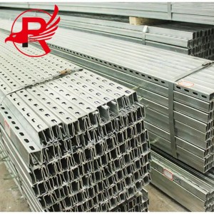 Construction Material Unistrut Channel Price Cold Rolled C Channel