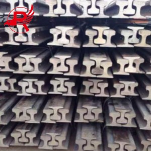 Оптова торгівля гарячекатаними рифленими важкими секціями силових рейок зі стандартної сталі GB і спеціальними сталевими кранами