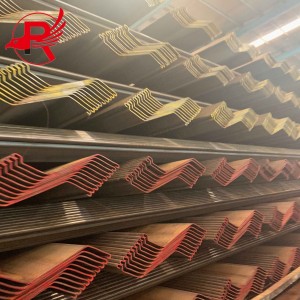 Kineske hladne Z čelične cijevi za izgradnju šipova Ustupci cijene uglavnom se koriste u građevinarstvu