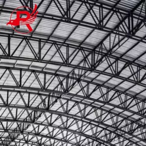 Modernong Prefab Steel Structure Building Prefabricated Warehouse/Workshop/Aircraft Hangar/Office Construction Material