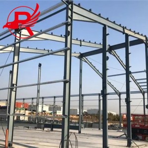 Tranom-baravarankely ambony Hangar Prefab Structure with Steel